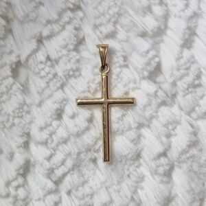 Vintage 14k Gold Cross Pendant